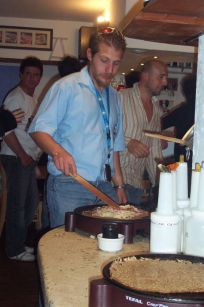 Soirée Crêpes à volontée à Valberg en 2006